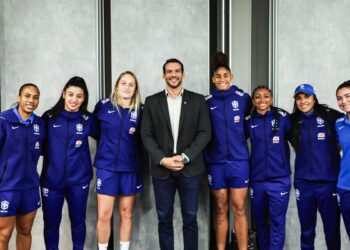 Novo presidente da CBF projeta mais investimentos no futebol feminino Novo presidente da CBF projeta mais investimentos no futebol feminino