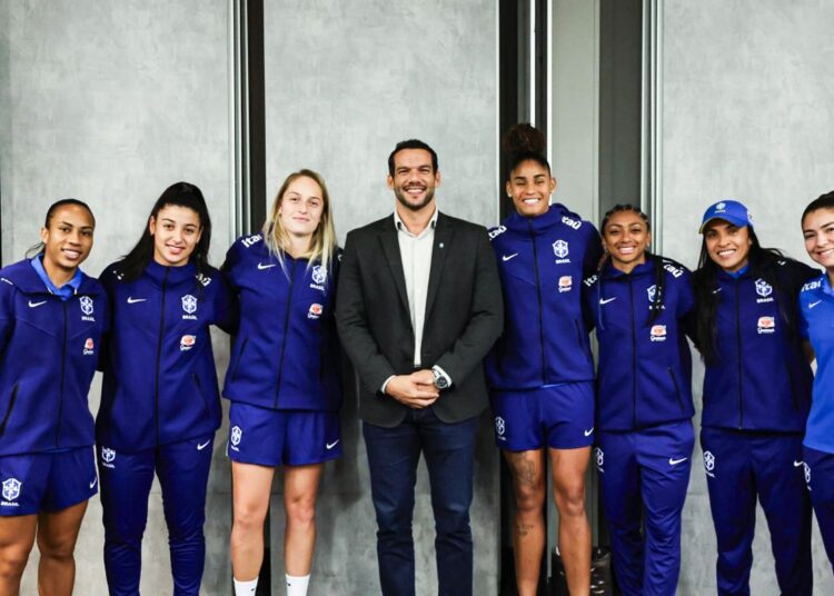 Novo presidente da CBF projeta mais investimentos no futebol feminino Novo presidente da CBF projeta mais investimentos no futebol feminino