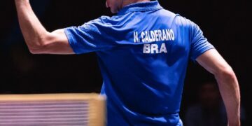 Calderano vence de novo e vai às quartas do Mundial de Tênis de Mesa