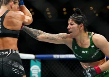 Destronada por Kayla Harrison, brasileira briga para seguir na fila pelo cinturão Destronada por Kayla Harrison, brasileira briga para seguir na fila pelo cinturão