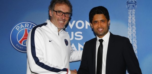Técnico Laurent Blanc renova contrato com o Paris Saint-Germain até 2018 – 11/02/2016 Técnico Laurent Blanc renova contrato com o Paris Saint-Germain até 2018 – 11/02/2016