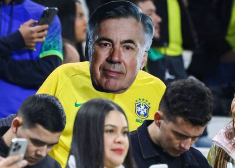 Com Carlo Ancelotti, o brasileiro pode voltar a vestir a sua chuteira