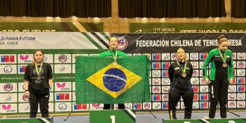 Brasil fatura 28 medalhas, 11 de ouro, no tênis de mesa paralímpico