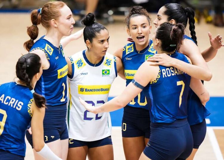 Brasil bate Bulgária e avança à fase final da Liga das Nações de Vôlei