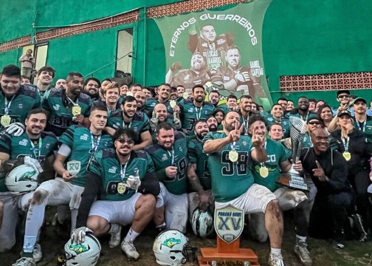 Coritiba Crocodiles conquista título paranaense pela 12ª vez seguida