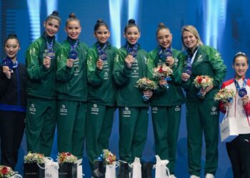 Ginástica rítmica: Brasil leva ouro inédito na Copa do Mundo, em Milão Ginástica rítmica: Brasil leva ouro inédito na Copa do Mundo, em Milão