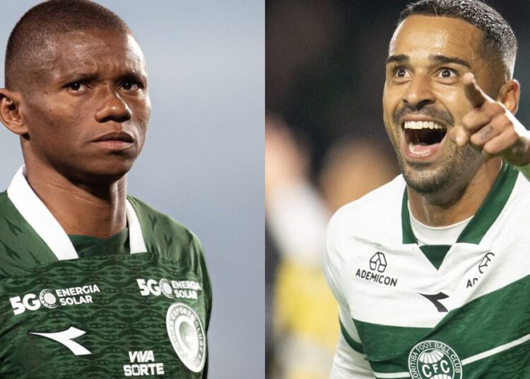 Goiás tropeça e mantém Coritiba na liderança