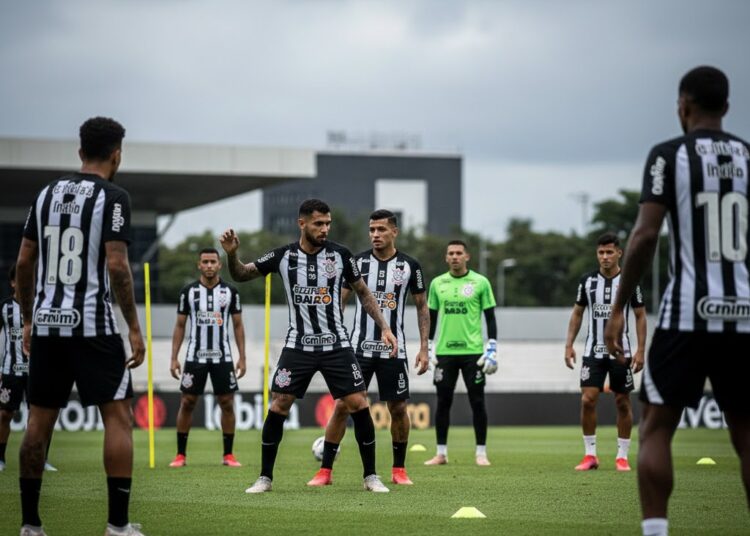 Corinthians Encerra Preparação para Duelo Crucial Contra o Botafogo; Veja a Provável Escalação Corinthians Encerra Preparação para Duelo Crucial Contra o Botafogo; Veja a Provável Escalação