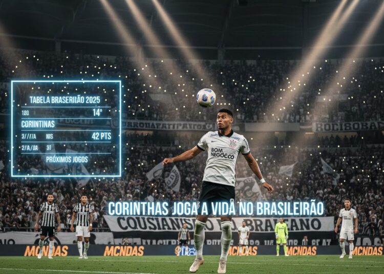 Decisão na Neo Química Arena: Timão precisa de vitória ‘majestosa’ para dar o salto na tabela