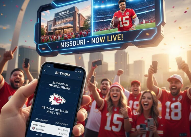 Apostas Legais no Missouri: BetMGM Lidera a Corrida com Lançamento Móvel e em Cassinos