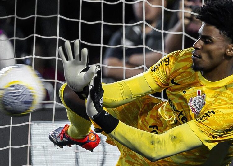 Hugo Souza, destaque do Corinthians, critica fala machista e defende árbitra Daiane Muniz após classificação no Paulistão Hugo Souza, destaque do Corinthians, critica fala machista e defende árbitra Daiane Muniz após classificação no Paulistão