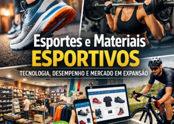 Esportes e materiais esportivos: tecnologia, desempenho e mercado em expansão
