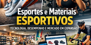 Esportes e materiais esportivos: tecnologia, desempenho e mercado em expansão