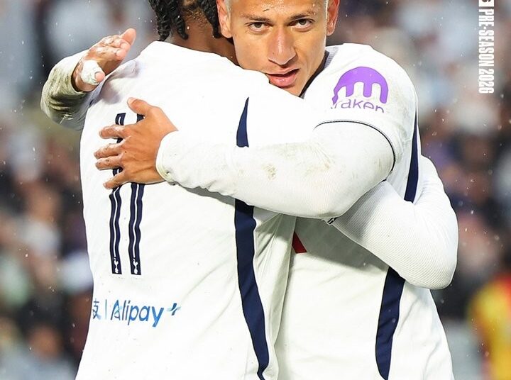 Tottenham Quebra Recorde de Público na Nova Zelândia com Vitória e Gol de Richarlison Tottenham Quebra Recorde de Público na Nova Zelândia com Vitória e Gol de Richarlison