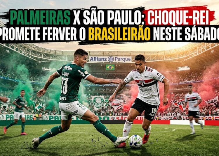 Palmeiras x São Paulo: Choque-Rei promete ferver o Brasileirão neste sábado Palmeiras x São Paulo: Choque-Rei promete ferver o Brasileirão neste sábado