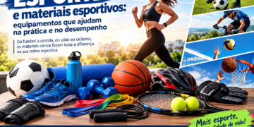 Esporte e materiais esportivos: equipamentos que ajudam na prática e no desempenho