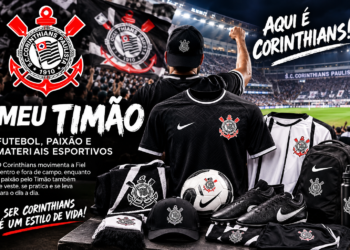 Corinthians movimenta a Fiel dentro e fora de campo com paixão e materiais esportivos