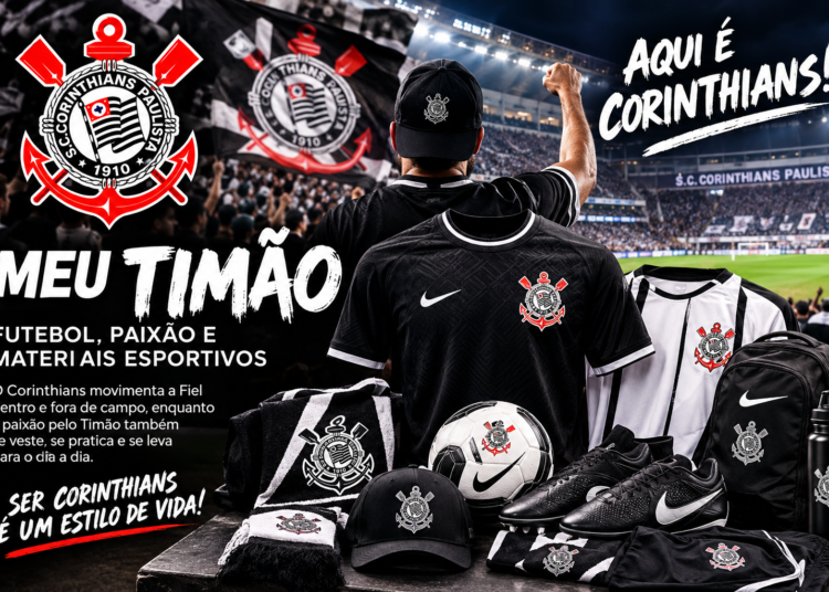 Corinthians movimenta a Fiel dentro e fora de campo com paixão e materiais esportivos Corinthians movimenta a Fiel dentro e fora de campo com paixão e materiais esportivos
