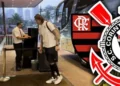 “Timão no Rio! Corinthians chega com 24 jogadores para encarar o Flamengo”
