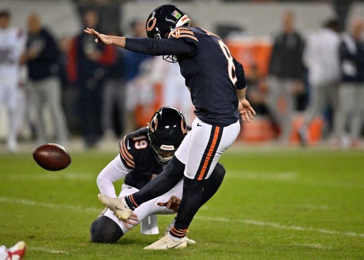 Cairo Santos quebra recorde pessoal e sela vitória dos Bears sobre os Patriots