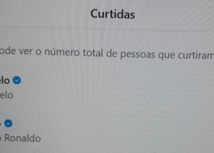 Polêmica em Portugal: Curtida de CR7 em Comentário de Felipe Melo sobre a Seleção Portuguesa Polêmica em Portugal: Curtida de CR7 em Comentário de Felipe Melo sobre a Seleção Portuguesa